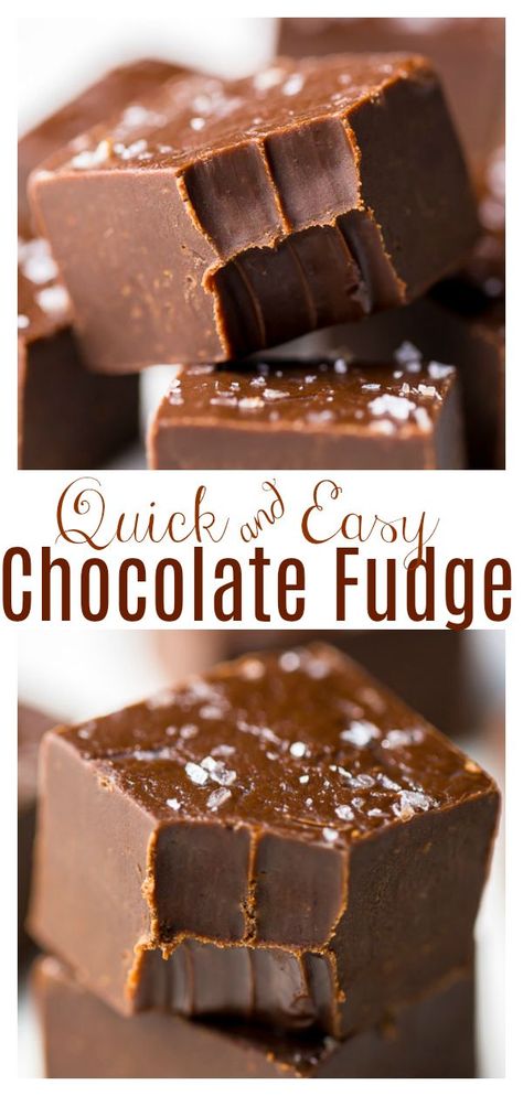 Foolproof Chocolate Fudge, Chocolate Sea Salt Fudge, Dark Chocolate Sea Salt Fudge, Yummy Fudge Recipes, Christmas Chocolate Fudge, Ghirardelli Fudge Recipe, Easy Fudge Recipe With Condensed Milk, Best Fudge Recipes Ever, Fudge Recipes Easy Condensed Milk