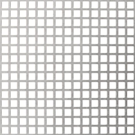 Square hole perforated mesh can be used as substitute for round hole types. It can provide large open area for more air and light passing through, so you can find square hole perforated screens in many ventilation equipment. Cladding Texture, Metal Sheet Design, Metal Grid, Metal Screen, Perforated Metal, Mood And Tone, Mesh Screen, Metal Sheet, Metal Texture