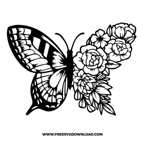 Flower Svg Files, Etsy Tutorial, Sublimacion Ideas, Spiderman Svg, Idee Cricut, Harry Potter Svg, Butterfly Decal, Cricut Svg Files Free, Projets Cricut