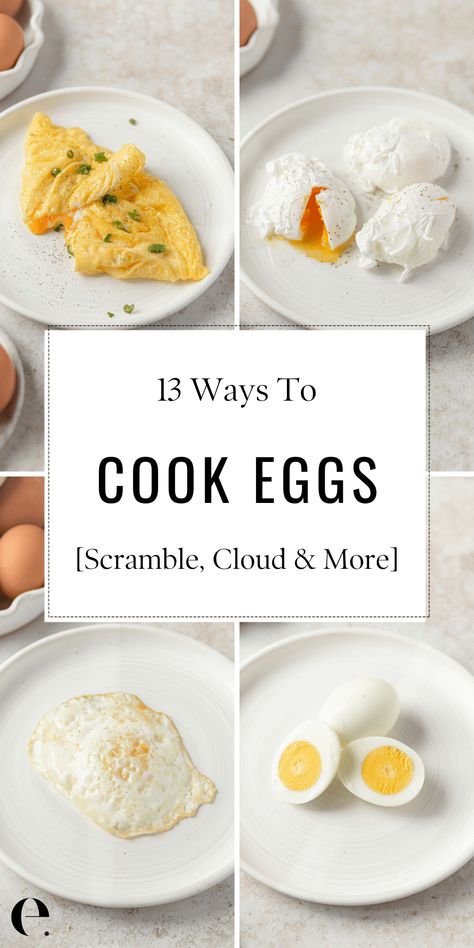 Basted Eggs, Ways To Make Eggs, 1000 Calorie, Ways To Cook Eggs, Cook Eggs, Egg Benefits, Eggs In A Basket, Prepared Eggs, Over Easy Eggs