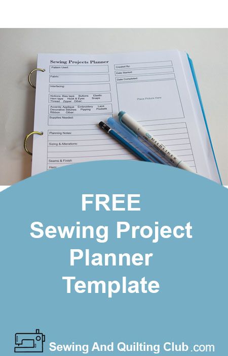 The Free Sewing Project Planner Template will help you to keep all the information from your sewing projects in one place Sewing Planner Printable, Sewing Project Planner, Planner Sewing, Sewing Planner, Project Planner Template, Project Planner Printable, Quilt Planner, Quilt Club, Study Planner Printable