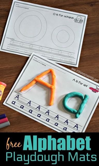 Playdough Printables, Alphabet Playdough Mats, Playdough Letters, Playdough Activities, Abc Printables, Abc Activities, Playdough Mats, Preschool Literacy, Alphabet Crafts