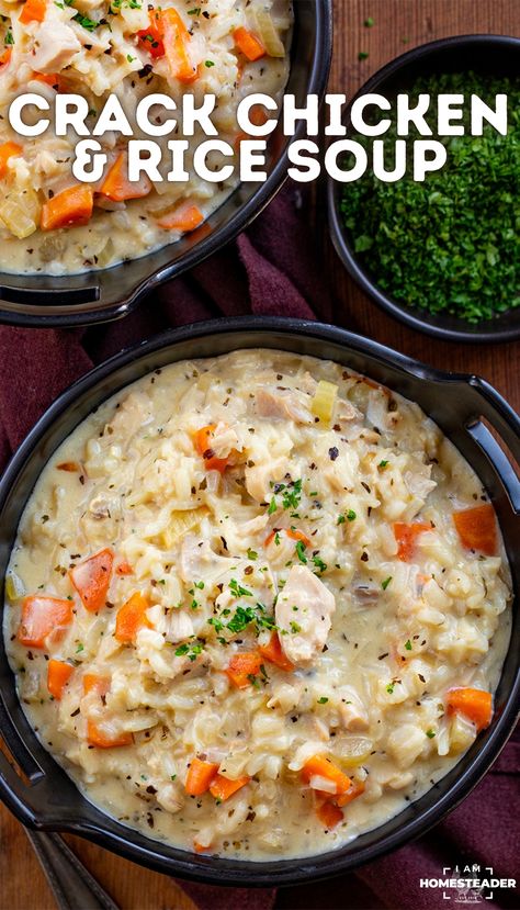 The Best Chicken And Rice Soup, Leftover Chicken And Rice Soup, Ranch Chicken Rice Soup, Slow Cooker Creamy Chicken And Rice Soup, Creamy Chicken Rice Soup Instant Pot, Easy Creamy Chicken And Rice Soup, Chicken And Rice Vegetable Soup, Cheesy Chicken And Rice Soup, Best Chicken Rice Soup Recipe