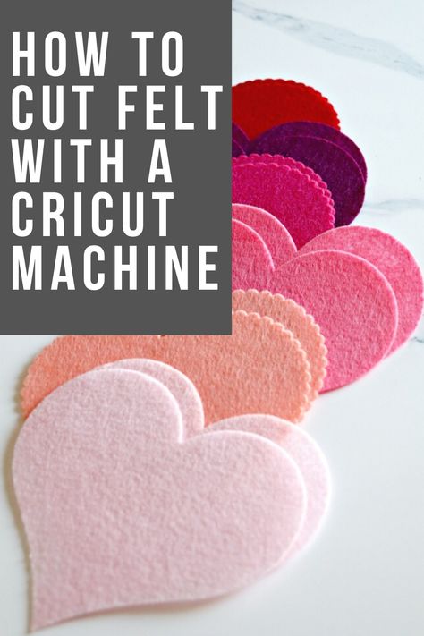 How to Cut Felt with Circut Machine Kindergarten Cricut Projects, Circuit Explore Air 2 For Beginners, Crichton Explore 3, Circuit Explore Air 2 Projects, Things To Make With Cricut Explore Air 2, How To Cut Felt With Cricut, Diy Circuit Projects, Cricut Joy Valentine Projects, Sewing Valentines Projects