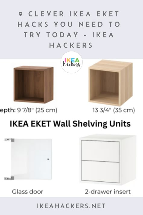 Discover how to maximize your IKEA EKET units with these 9 genius hacks. From adding an extra shelf to creating a stylish sideboard, we’ll show you how to take your EKET furniture to the next level. Eket Cabinet Ikea Hack, Eket Ikea Hacks Bedroom, Eket Tv Stand, Eket Entryway, Eket Wall Ideas, Ikea Eket Bedroom, Eket Nightstand, Ikea Eket Living Room, Eket Hack Ikea