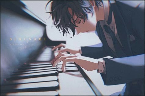 Jumin Han, Mystic Messenger, Anime Boys, Anime Boy, Anime Guys, Piano, Character Art, Anime Art, Digital Art