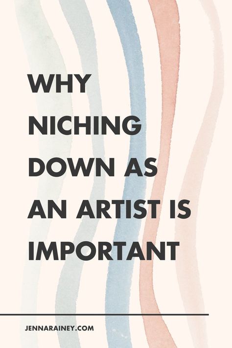 Most art business owners make the mistake of casting their net so wide that they dilute their offerings. Instead, learn how to find and stick with your niche to make your art business more profitable. Art Business Logo, Art Studio Inspiration, Art Business Ideas, Finding Your Niche, Art Biz, Logo Creator, Create Logo, Art Advice, Beautiful Logos Design