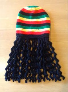 Sooz In The Shed...: Dreadlock Rasta hat - the free crochet pattern, Crochet Wig Pattern, Crochet Rasta Hat, Marley Crochet, Crochet Bob, Crochet Wigs, Dreadlock Rasta, Crochet Converse, Rasta Hat, Yarn Wig