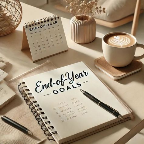 Setting Goals for the End of the Year 🎯 It's the perfect time to set clear, achievable goals for the final months of the year! Whether you're focusing on personal growth, professional milestones, or health goals, creating an actionable plan now can set you up for success in 2024. 📅✨ Here's a quick tip: start by reviewing the progress you've made so far, then prioritize the most meaningful goals for the upcoming weeks. Let's finish the year strong! 💪 #EndOfYearGoals #GoalSetting #YearEnd #20... Achieve Goals Aesthetic, Achieving Goals Aesthetic, Goal Setting Aesthetic, December Aesthetic, Hello 2025, Flatlay Ideas, New Balances, Achievable Goals, 2025 Mood