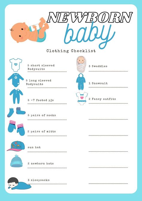 Newborn Necessities List, Newborn Clothes Checklist, Newborn List, Baby Checklist Newborn, Baby Going Home Outfit, Newborn Checklist, Newborn Necessities, Cloth Diapering Newborn, Baby Hospital Outfit