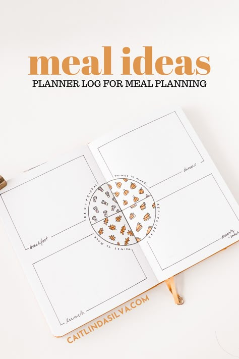 Bullet Journal Meal Ideas, Meal Prep Bullet Journal, Bujo Meal Planning, Meal Ideas List, Meal Planner Bullet Journal, Bullet Journal Meal Planning, Journal Brain Dump, Healthy Weekly Meals, Bullet Journal Meal Plan