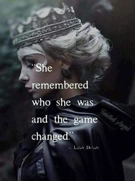 She remembered who she was and the game changed #standout #inspirationalquotes #courage #entrepreneurmindset Warrior Quotes, Badass Quotes, Queen Quotes, Deep Thought Quotes, Attitude Quotes, Girl Quotes, Pretty Quotes, Thoughts Quotes, Woman Quotes