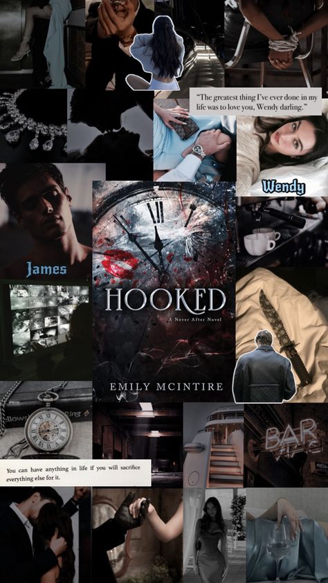 James and Wendy James And Wendy, Hooked By Emily Mcintire, Never After Series, Emily Mcintire, James Hook, Book Tbr, Historical Romance Books, Romance Series Books, After Series