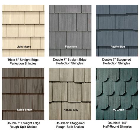 Cedar Impressions Siding, Shaker Siding Exterior, Cedar Shake Siding Colors, Cedar Siding Exterior, Vinyl Cedar Shake Siding, Outdoor Siding, Vinyl Shake Siding, Cedar Shingle Siding, Cedar Shake Siding