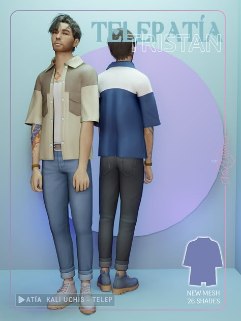 Tristan Top *Public* | Patreon Sims 4 Male Clothes Maxis Match Patreon, Male Maxis Match Cc Clothes, Sims 4 Men Clothing, Sims 4 Hair Male, Masculine Clothing, Sims 4 Male Clothes, Male Sims, Sims 4 Male, Cc Sims4