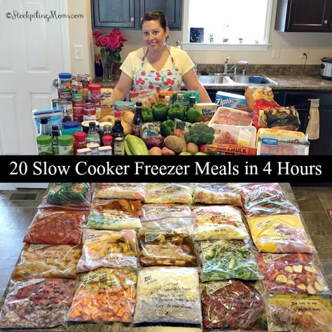 Freeze Meals, Crock Pot Freezer Meals, Best Freezer Meals, Crockpot Freezer Meals, Slow Cooker Freezer Meals, Freezable Meals, Freezer Meal Planning, Make Ahead Freezer Meals, Healthy Freezer Meals