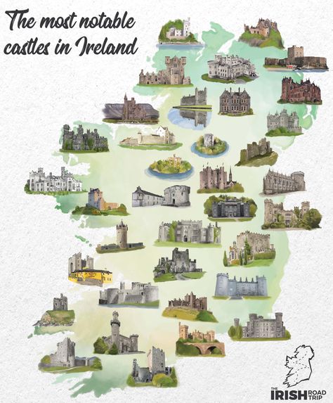 33 Best Castles in Ireland (2024 Edition) Ireland Proposal, Castle Hotels In Ireland, Belfast Castle, Irish Vacation, Map Of Ireland, Kilkenny Castle, Ashford Castle, Ireland History, Ireland Road Trip