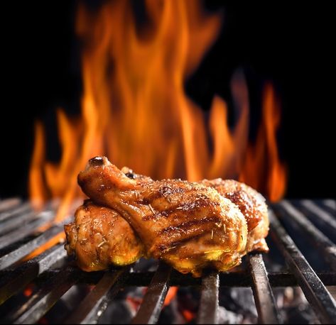 Chicken Barbeque, Charcoal Grilled Chicken, Photo Grill, Grilled Chicken Legs, Meat Bbq, Barbeque Chicken, Chicken Pictures, Leg Art, Barbeque Grill