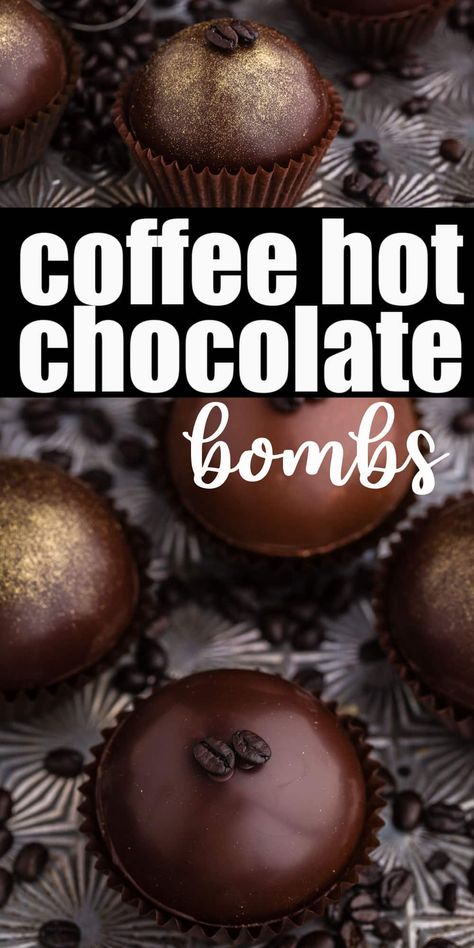 Coffee Bombshell Recipe, Coffee Bomb Recipe, Chocolate Cold Coffee, Sell At Farmers Market, Coffee Bomb, Christmas Dessert Board, Fall Hot Chocolate, Kahlua Cake, Kahlua Recipes