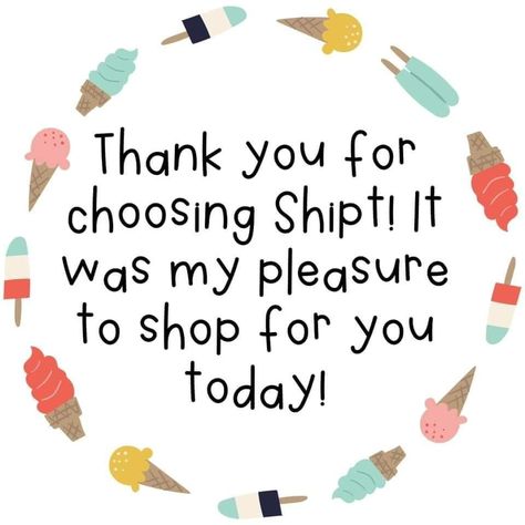 Shipt Shopper Thank You, Shipt Shopper