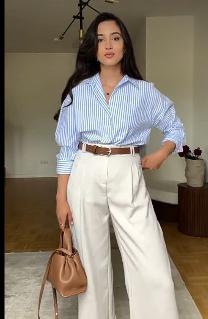 Fashionable Work Outfit, Stylish Work Attire, Business Casual Outfits For Work, Classy Work Outfits, Stylish Work Outfits, Casual Chic Outfit, Casual Work Outfits, Trend Fashion, Work Outfits Women