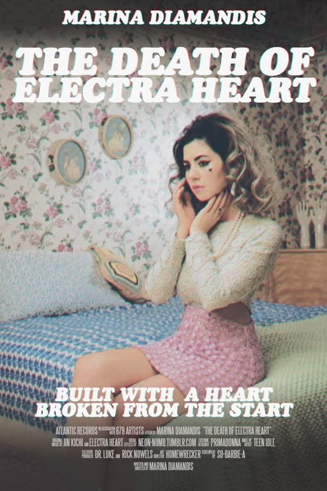 Kendall Core, Art Painting Living Room, Electra Heart, Posters For My Room, Marina Diamandis, Posters For Room, Dorm Posters, Marina And The Diamonds, Favourite Song