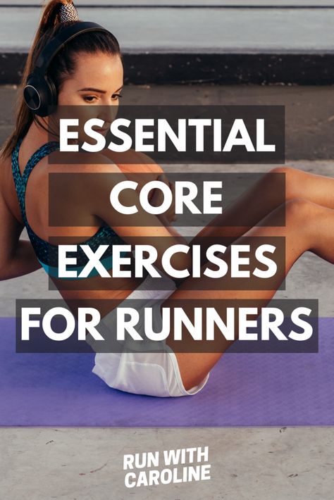 Runners Core Workout, An Workouts, Strength Exercises For Runners, Crossfit Ab Workout, Running Plan For Beginners, Best Core Exercises, Strengthening Yoga, Full Body Strength Training, Hip Strengthening