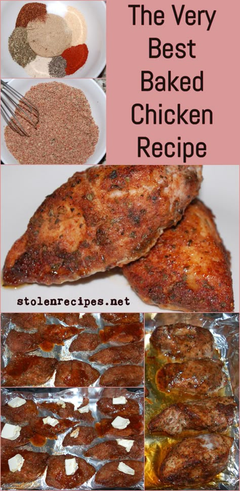 Dry Rub Chicken Breast, Chicken Rub Recipes, Best Baked Chicken Recipe, Chicken Recipes Dry, Best Baked Chicken, Baked Chicken Recipe, Chicken Rub, Brown Sugar Recipes, Dry Rub Recipes