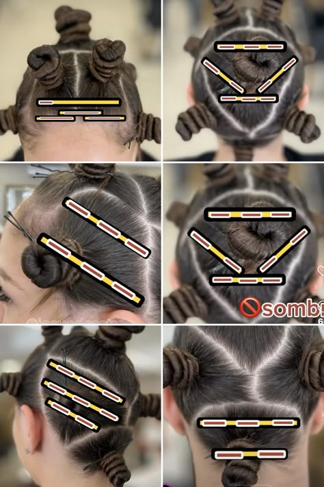 Balayage Hair Step By Step, Section Hair For Highlights, Hair Color Application Techniques, How To Babylights At Home, Balayage How To, Foilyage Hair Placement, Highlight Sectioning, Full Highlight Placement, Foil Techniques Hair Highlights