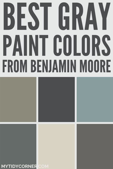 Collage of the best gray paint colors Benjamin Moore Benjamin Moore Grey Cabinets, Benjamin Moore Dark Grey Paint Colors, Lead Grey Benjamin Moore, Chelsea Gray Benjamin Moore Bedroom, Knoxville Grey Benjamin Moore, Gunsmith Gray Benjamin Moore, Benjamin Moore Dark Gray Paint Colors, Equestrian Gray Benjamin Moore, Benjamin Moore Cool Gray Paint Colors