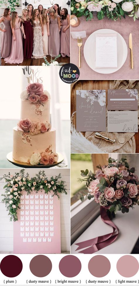 11 Best Fall wedding colors 2021 | Boho wedding colors | wedding trends Best Fall Wedding Colors, October Wedding Colors, Mauve Wedding Colors, September Wedding Colors, Dusty Rose Wedding Colors, Boho Wedding Colors, Teal Wedding Colors, Wedding Theme Color Schemes, Fall Wedding Color Schemes