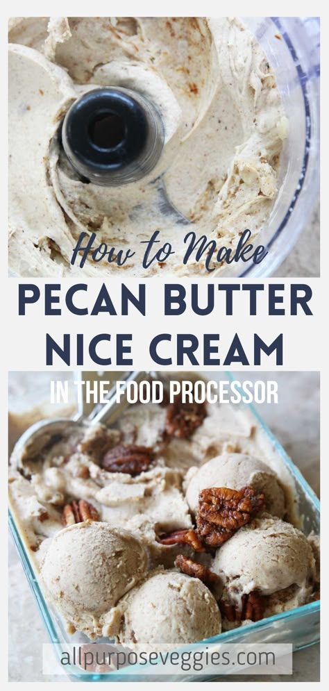 Butter Pecan Ice Cream Recipe, Vegan Frozen Dessert, Exotic Desserts, Nut Salad, Pecan Butter, Butter Pecan Ice Cream, Vegan Ice Cream Recipe, Butter Ice Cream, Pecan Ice Cream