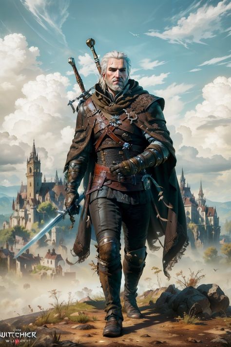 Witcher Wallpaper, Famous Warriors, The Witcher Wild Hunt, The Witcher Game, The Witcher Geralt, The Witcher Books, Witcher Art, Asoiaf Art, Geralt Of Rivia