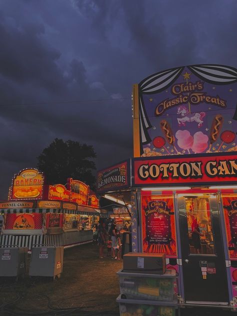 Small Town Carnival Aesthetic, Spooky Carnival Aesthetic, Fair Food Astethic, Town Fair Aesthetic, Oc Fair Aesthetic, Fall Carnival Aesthetic, Small Town Halloween, Gothic Summer Aesthetic, Halloween Carnival Aesthetic