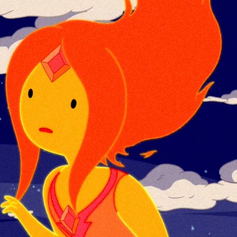 Flame Princess And Finn Pfp, Finn And Flame Princess Matching Pfp, Fire Princess Pfp, Finn And Flame Princess Matching Icons, Fire Princess Adventure Time, Matching Adventure Time Pfp, Flame Princess Icon, Flame Princess Pfp, Adventure Time Matching Pfp