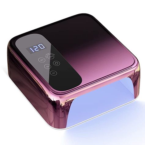 Amazon.com : Cordless Led Nail Lamp, BETE Wireless Nail Dryer, 72W Rechargeable Led Nail Light, Portable Gel UV Led Nail Lamp with 4 Timer Setting Sensor and LCD Display, Professional Led Nail Lamp for Gel Polish : Beauty & Personal Care Uv Light Nails Lamps, Nail Uv Lamp, Nail Polish Gift Set, Types Of Nail Polish, Uv Nail Lamp, Led Nail Lamp, Nail Dryer, Uv Nails, Nail Lamp