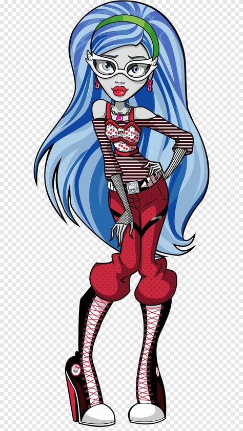 Monster High Halloween, Monster High Ghoulia, Image Monster, Monster High Costume, Dance Artwork, Ghoul School, Ghoulia Yelps, Watercolor Cartoon, Arte Monster High