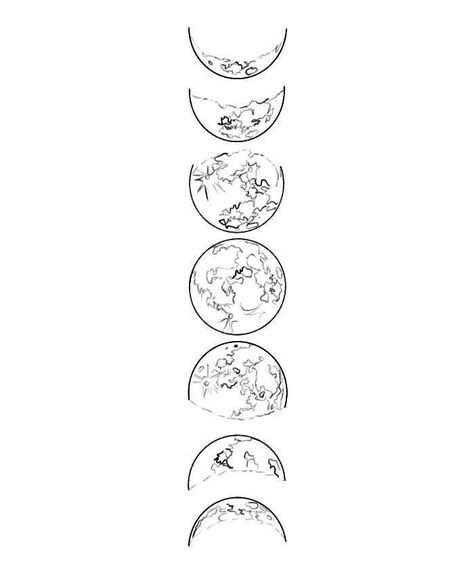 Moon Phase Sketch, Small Black Tattoos, Tattoo Therapy, Luna Tattoo, Brain Tattoo, 16 Tattoo, Moon Phases Tattoo, Tattoo Dotwork, Planet Tattoos