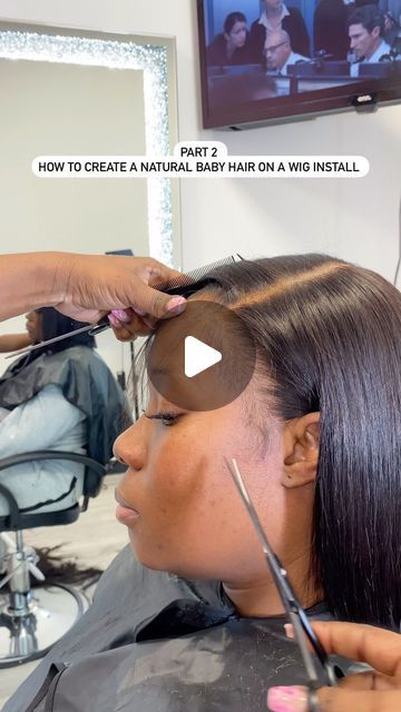 30K views · 1.7K likes | Keresha Simmons on Instagram: "Free Tip Part 2- I just want to say there is a lot goes into creating a natural wig install  like the type of lace, how you bleach your knots, your plucking technique and how you apply your lace. If you’re not doing these correctly your install will not come out like this. 

I have 2 tutorials on how to customize your lace, I will highly recommend you purchase them. It’s a step by step video that will guide you through the process. 

Make sure you book your spot for MASTER MY LACE CLASS where you will be learning everything. 

You will not just learn how to install a wig, I will teach you content and my marketing skills that boost my sale and increase my clientele. 

The ball is in your court now, so it’s up to you to take that next s Natural Wig Install, How To Pluck A Wig, Wig Install Hairstyles, Glueless Wig Install, Lace Closure Install, Best Lace Front Wigs, Healthy Natural Hair Growth, Yaki Hair, Diy Wig