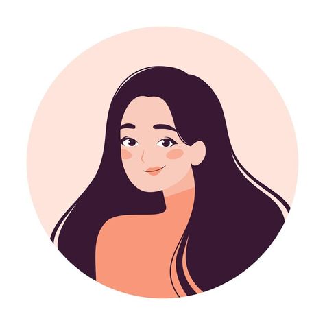 Profile Picture Illustration, Vector Art Girl, Vector Character Illustration, Profile Illustration, Living Room Illustration, Women Vector, Freelancer Profile, Vector Illustration Character, Room Illustration