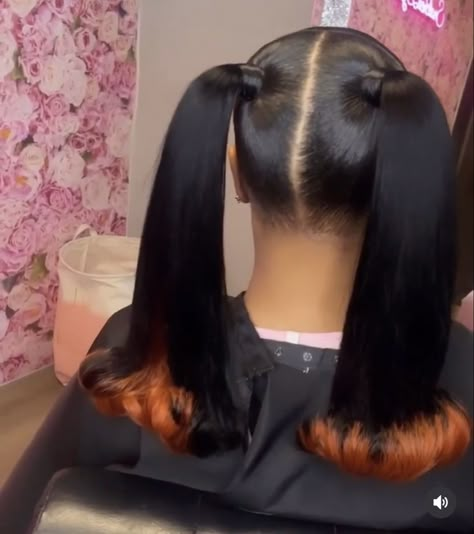 ˚୨୧⋆ @bella2angel Pigtails Black Women, Event Hairstyles, Exotic Hairstyles, Natural Hair Bun Styles, Twisted Hair, Sleek Ponytail Hairstyles, Braids Wigs, Cute Hairstyle, Natural Curls Hairstyles