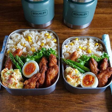 Lunch Box Ideas For Adults Asian, Mexican Bento Box Lunch, Lunch Ideas Chinese, Work Lunch For Husband, Bento Food Ideas, Healthy Food Recipes Easy Breakfast Ideas, Bento Lunch Box Ideas For Adults, Bento Snack Box Ideas, Japanese Lunch Box Ideas