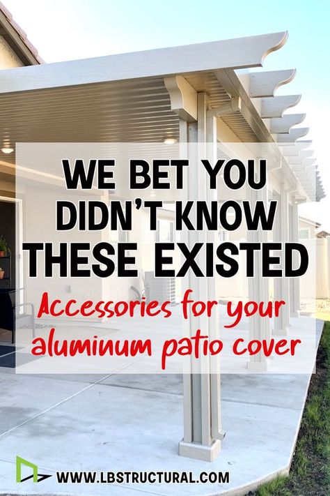 Metal Roof For Patio, Aluminum Porch Roof, Aluminum Patio Cover Makeover, Solid Patio Covers Attached To House, Pergola Covers Ideas, Aluminum Carport Ideas, Metal Covered Patio Ideas, Pergola Covering Ideas, Patio Covering Ideas On A Budget