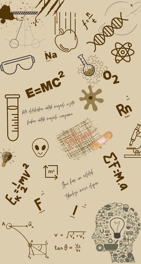 Math Wallpaper, Iphone Wallpaper Texture, Wallpaper Wa, Wallpaper Doodle, E Mc2, Cute Emoji Wallpaper, Cute Simple Wallpapers, Cool Wallpapers Cartoon, Emoji Wallpaper