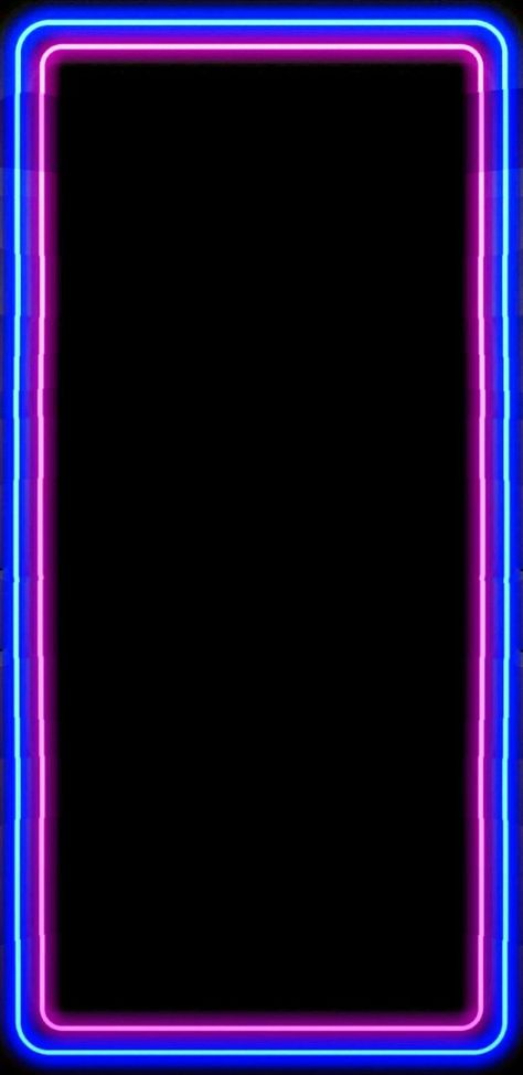 Pink & Blue Neon border light Neon Border Wallpaper, Pink Neon Wallpaper, Wallpaper Edge, Neon Light Wallpaper, Border Wallpaper, Iphone Wallpaper For Guys, Iphone Wallpaper Hipster, Lit Wallpaper, Framed Wallpaper