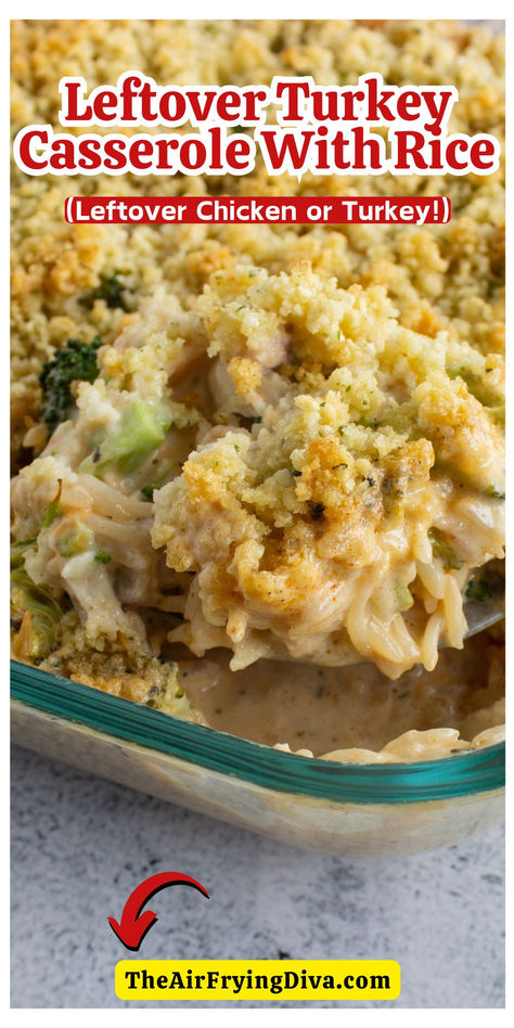 Leftover Turkey Casserole Scalloped Turkey Casserole Recipes, Rice And Turkey Casserole, Rice Turkey Casserole, Turkey And Wild Rice Casserole, Ground Turkey Potato Casserole, Leftover Turkey Casserole With Stuffing, Turkey And Ham Leftover Recipes, Dinners With Leftover Turkey, Turkey Leftover Casserole Recipes