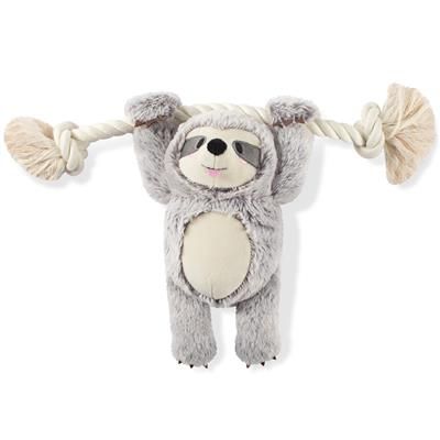 Girlie Sloth On A Rope Plush Dog Toy Cute Dog Toys, Dog Toy Box, Small Dog Toys, Sloth Plush, Diy Dog Toys, Dog Toy Storage, Best Dog Toys, Rope Dog Toys, Puppy Accessories