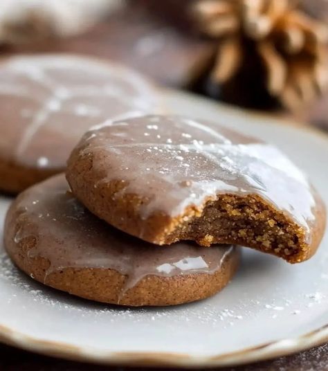 Lebkuchen (German Spice Cookies) | Homemade Recipes German Lebkuchen Recipe, German Spice Cookies, Lebkuchen Recipe, German Lebkuchen, Lebkuchen Cookies, Holiday Fruit Cake, Cracker Barrel Fried Apples, Pecan Pie Cookies, German Christmas Cookies