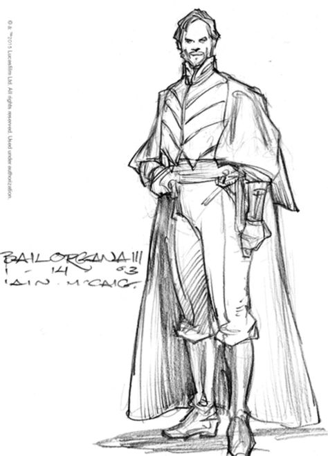 Ian Mccaig, Bail Organa, Iain Mccaig, Jedi Princess, Costume Design Sketch, Star Wars Fashion, Revenge Of The Sith, Into The Darkness, Japanese Drawings