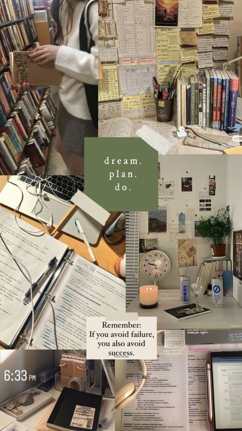 Productivity Wallpaper, School Moodboard, Goals And Aspirations, College Motivation, Vision Board Wallpaper, Exam Motivation, Career Vision Board, Study Board, Studying Life